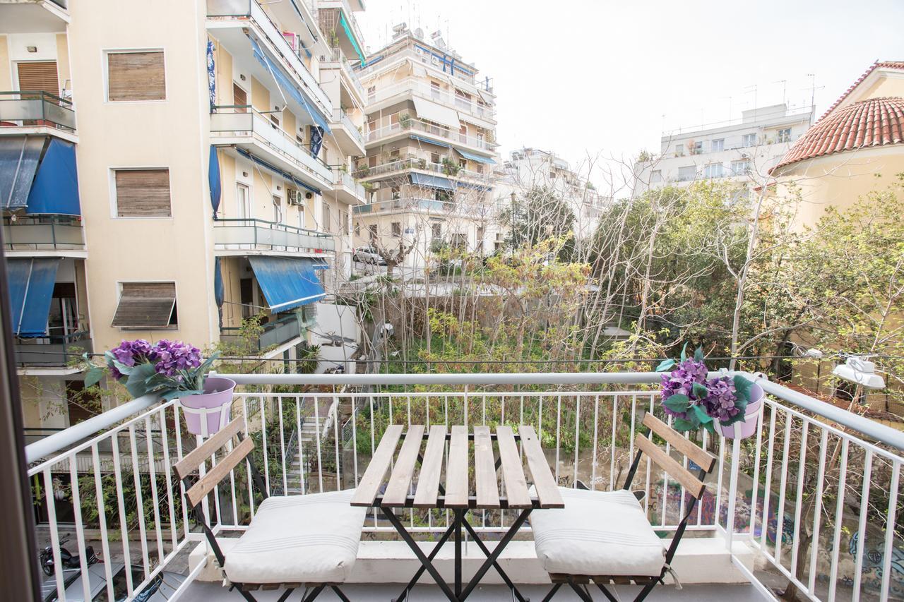Pagrati 2bdr Flat Apartment Athena Bagian luar foto