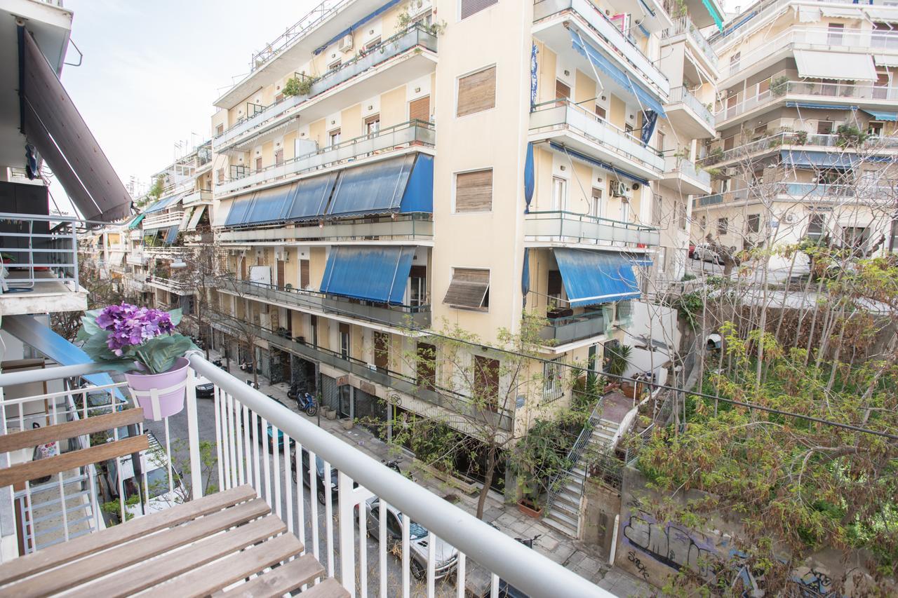 Pagrati 2bdr Flat Apartment Athena Bagian luar foto
