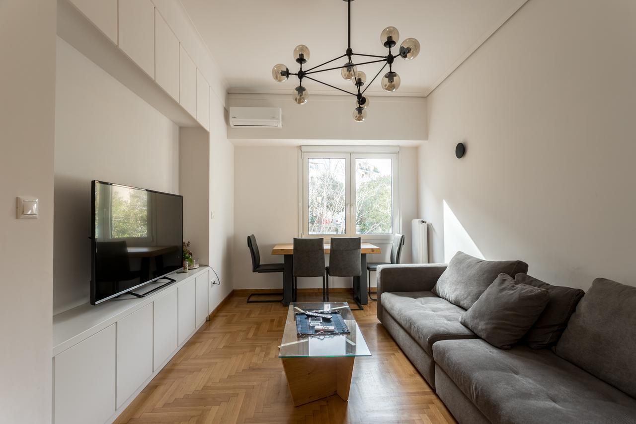 Pagrati 2bdr Flat Apartment Athena Bagian luar foto